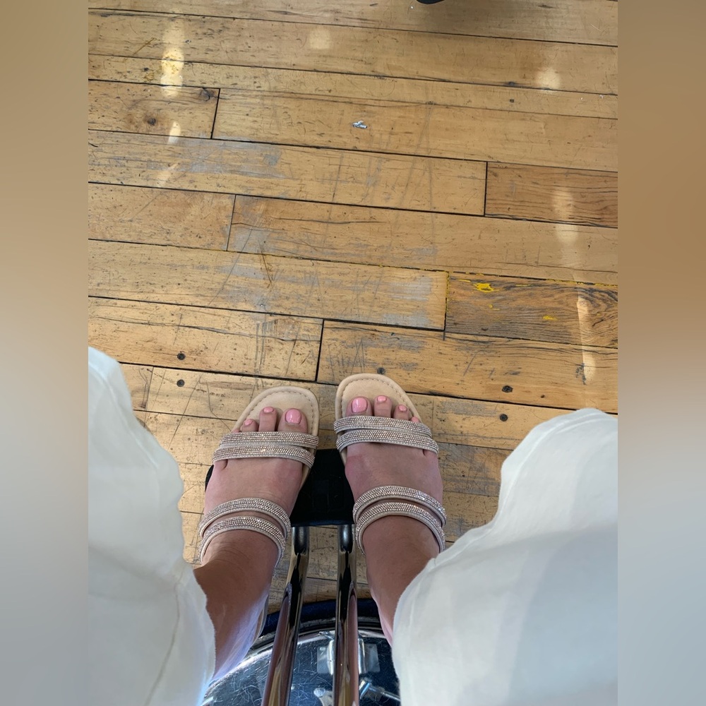 MARIELLA // ROSE GOLD SANDALS - Picture 5 of 5